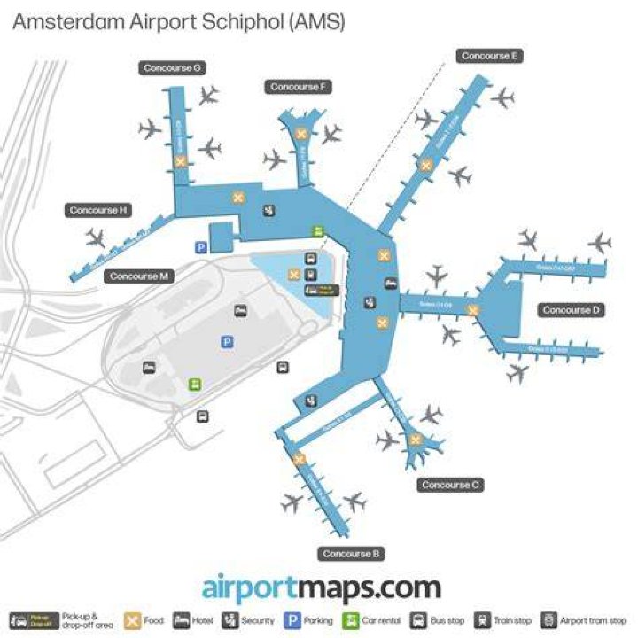 Comprehensive Guide to Amsterdam Airport Schiphol Map
