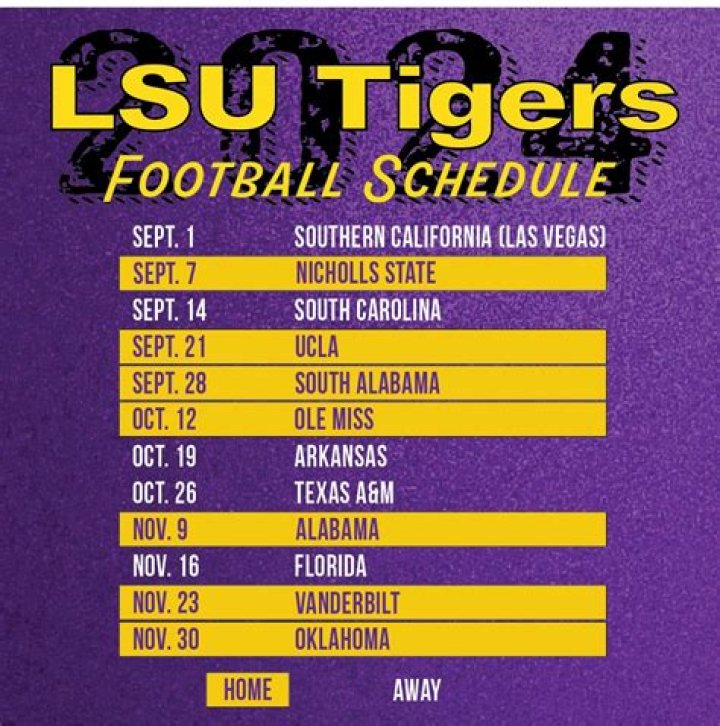 LSU Game Schedule: A Comprehensive Guide for Fans and Enthusiasts